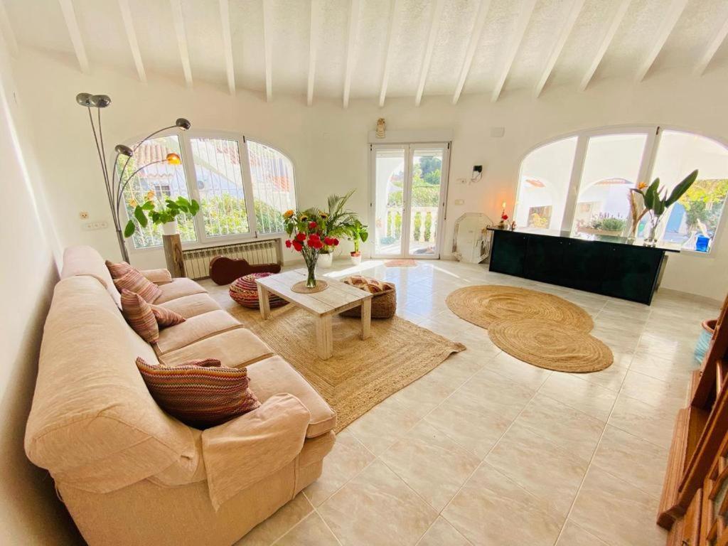 Beautiful Villa With Pool, Barbecue, And Garden Jávea Eksteriør billede