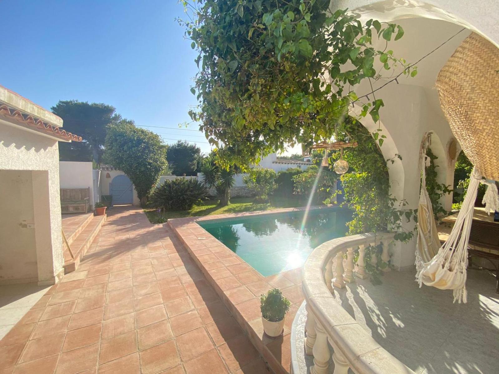 Beautiful Villa With Pool, Barbecue, And Garden Jávea Eksteriør billede